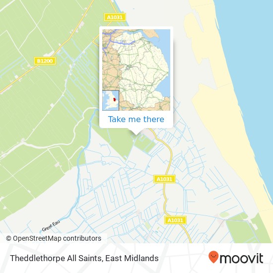 Theddlethorpe All Saints map