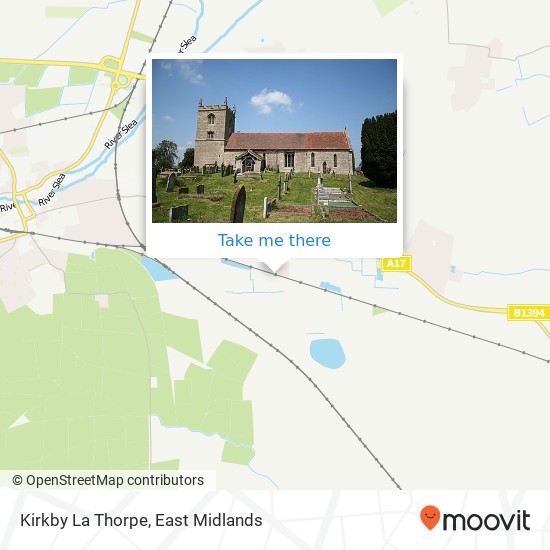 Kirkby La Thorpe map