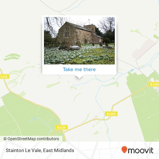 Stainton Le Vale map