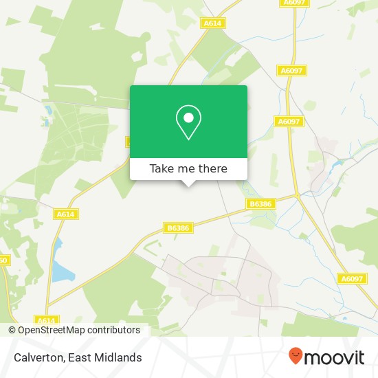 Calverton map