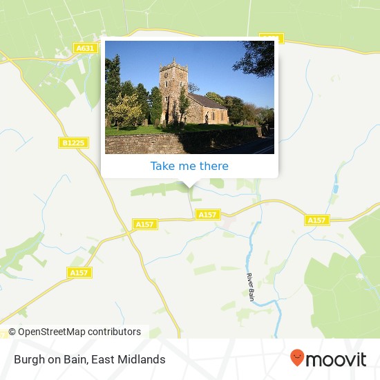 Burgh on Bain map