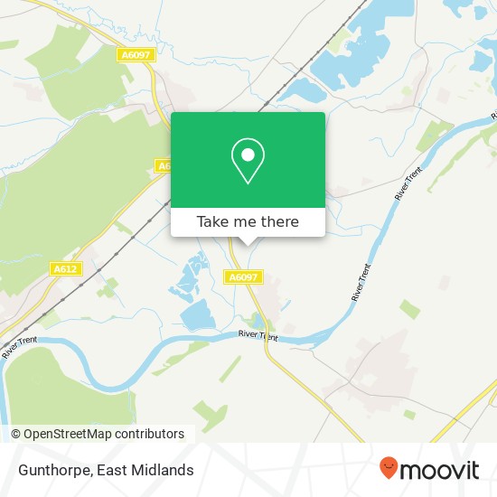 Gunthorpe map