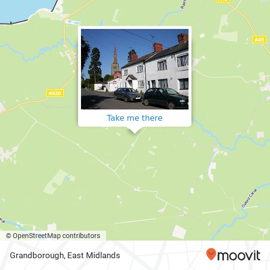 Grandborough map