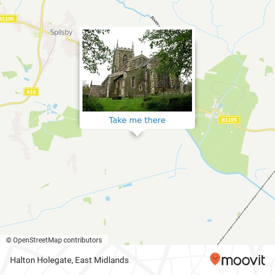 Halton Holegate map