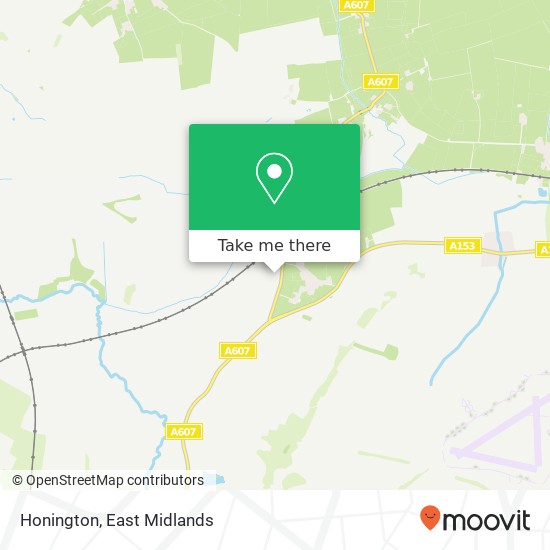 Honington map