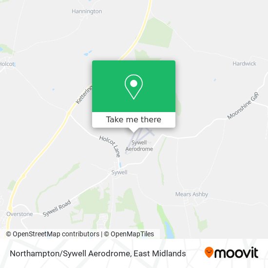 Northampton/Sywell Aerodrome map