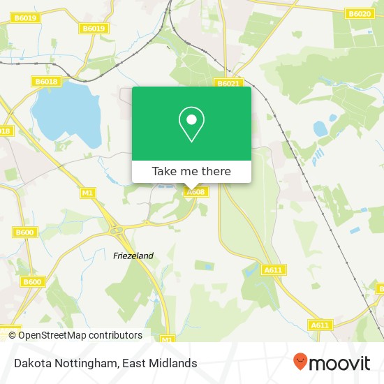Dakota Nottingham map
