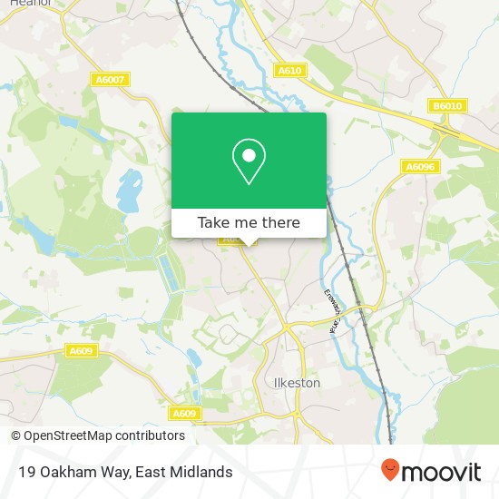 19 Oakham Way map