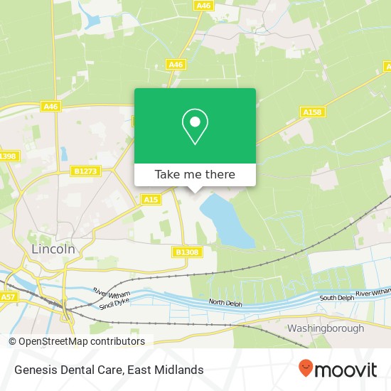 Genesis Dental Care map