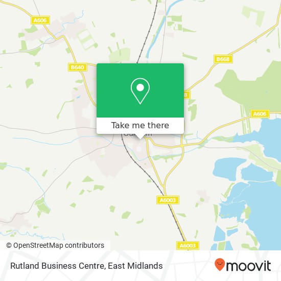 Rutland Business Centre map