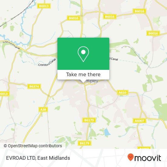 EVROAD LTD map