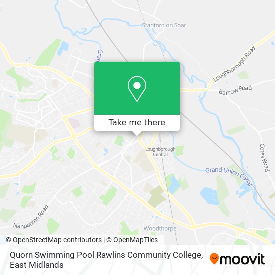 Quorn Swimming Pool Rawlins Community College map