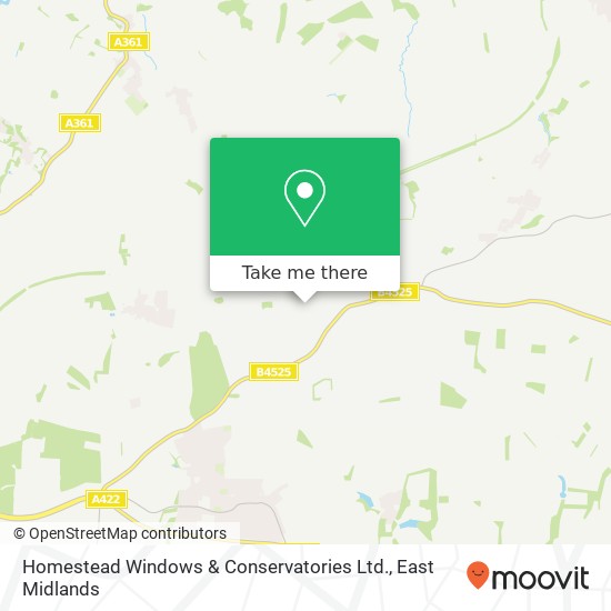 Homestead Windows & Conservatories Ltd. map
