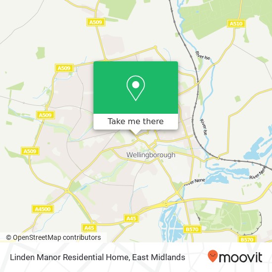 Linden Manor Residential Home map