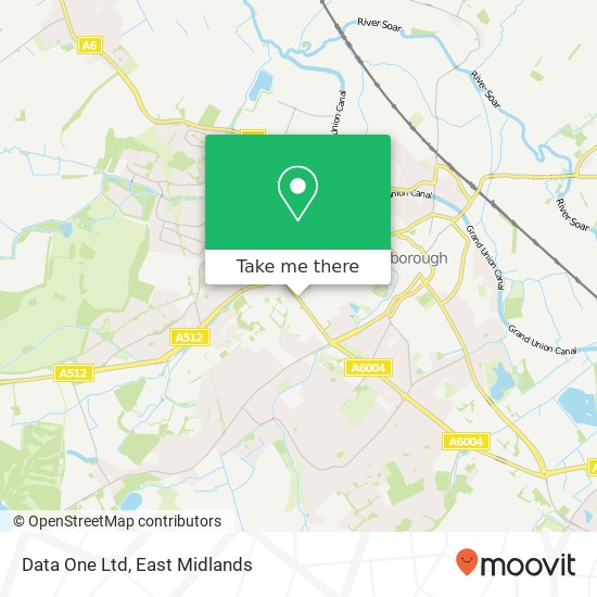 Data One Ltd map