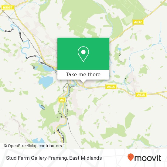Stud Farm Gallery-Framing map