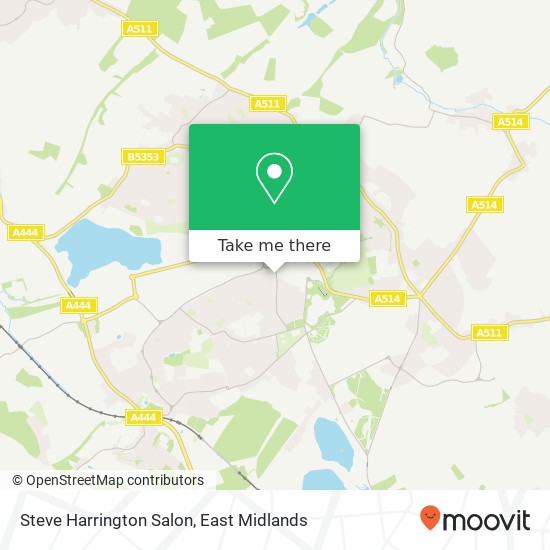 Steve Harrington Salon map