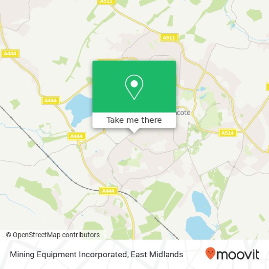 Mining Equipment Incorporated map