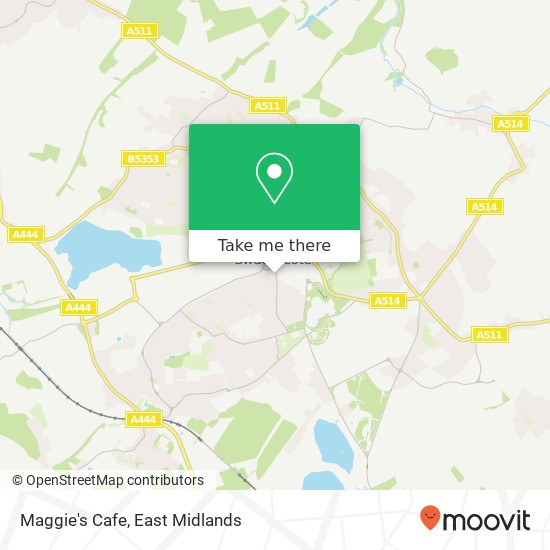 Maggie's Cafe map