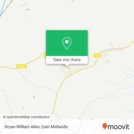 Bryan William Allen map