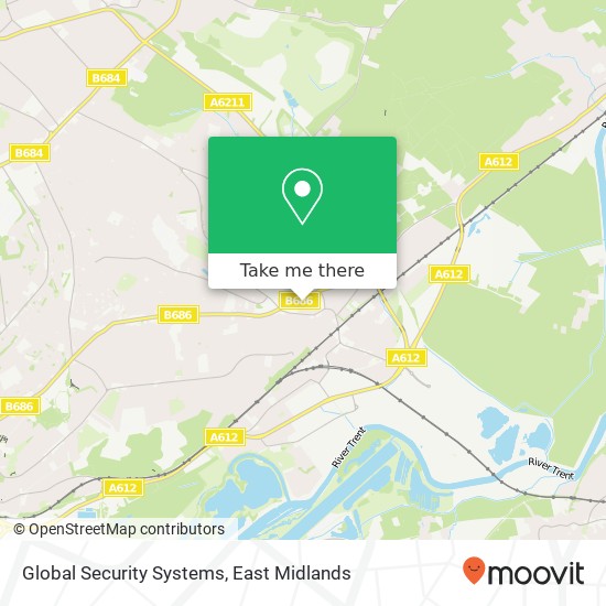 Global Security Systems map