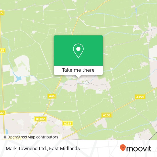Mark Townend Ltd. map