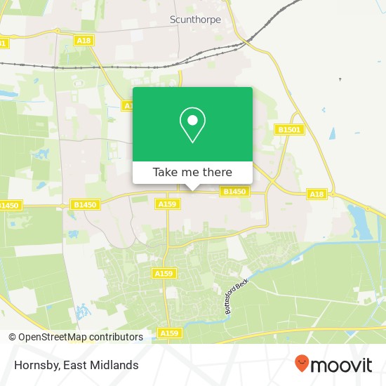 Hornsby map