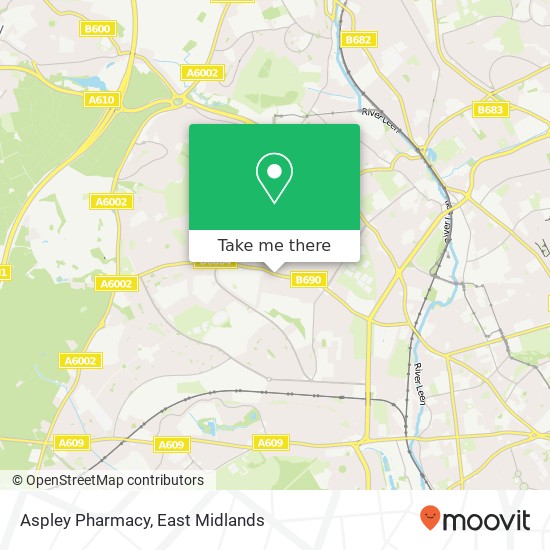 Aspley Pharmacy map