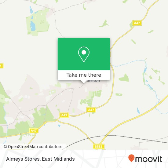 Almeys Stores map