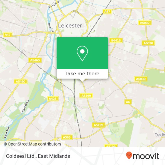 Coldseal Ltd. map