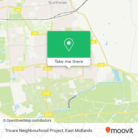 Tricare Neighbourhood Project map