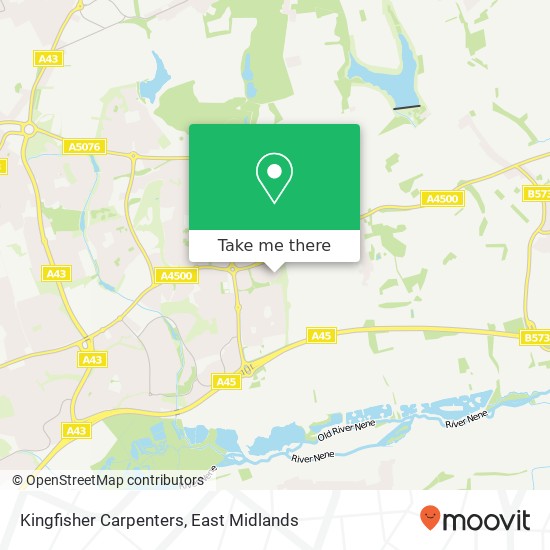 Kingfisher Carpenters map