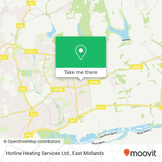 Hotline Heating Services Ltd. map