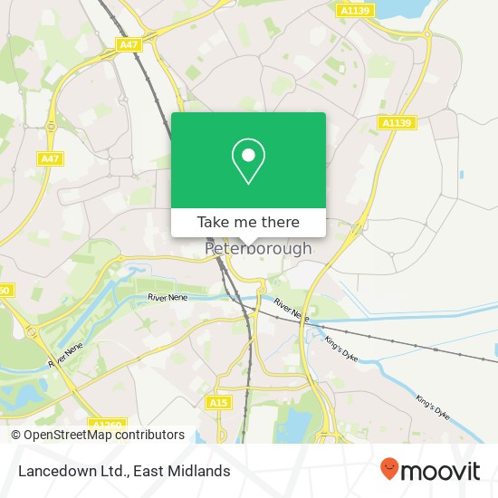 Lancedown Ltd. map