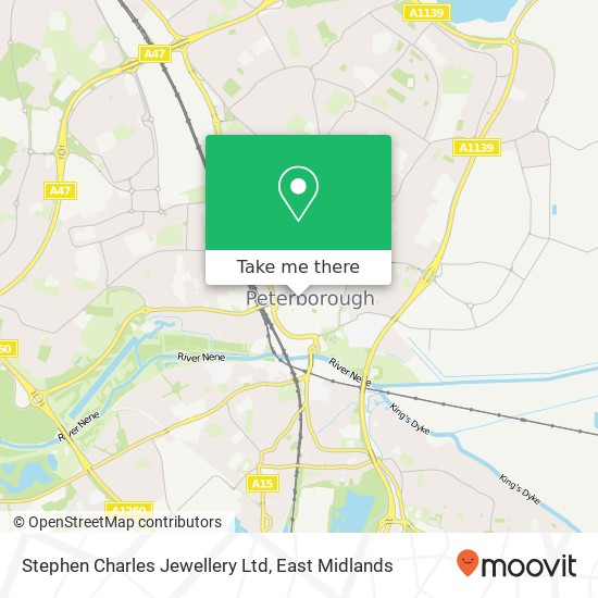 Stephen Charles Jewellery Ltd map