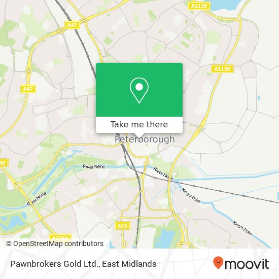 Pawnbrokers Gold Ltd. map