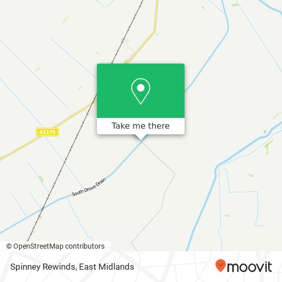 Spinney Rewinds map