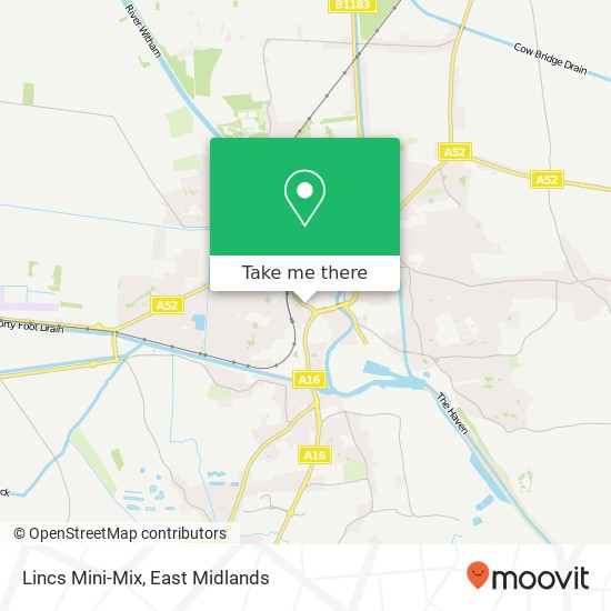 Lincs Mini-Mix map