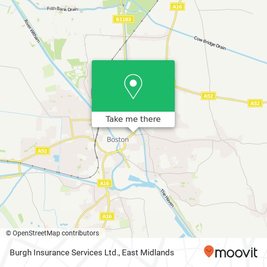 Burgh Insurance Services Ltd. map
