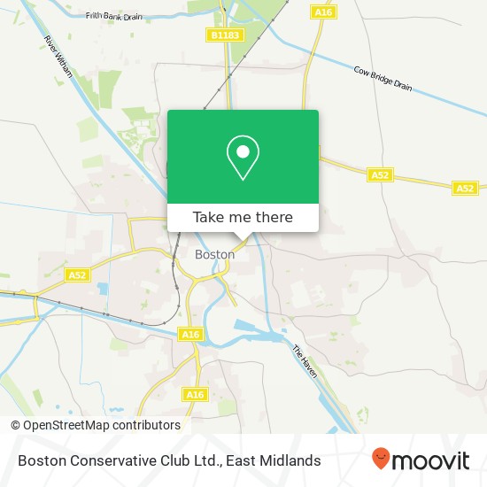 Boston Conservative Club Ltd. map