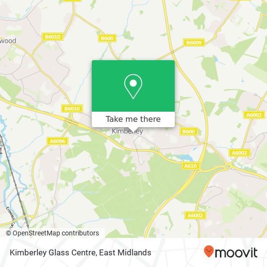 Kimberley Glass Centre map