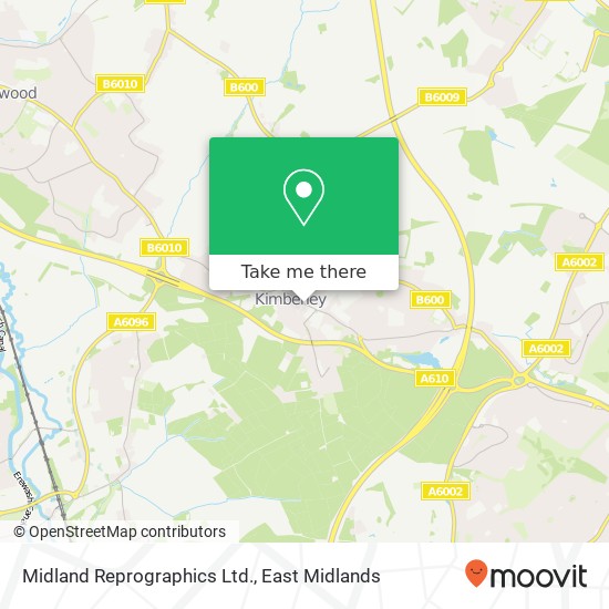 Midland Reprographics Ltd. map
