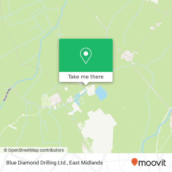 Blue Diamond Drilling Ltd. map