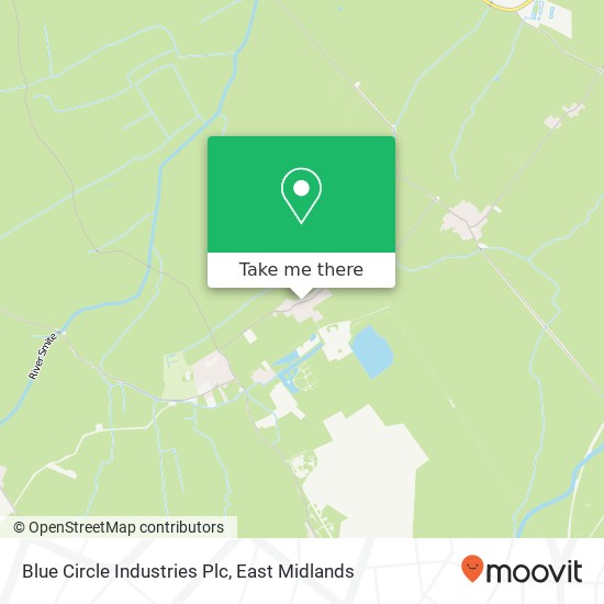 Blue Circle Industries Plc map