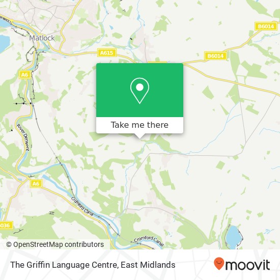 The Griffin Language Centre map
