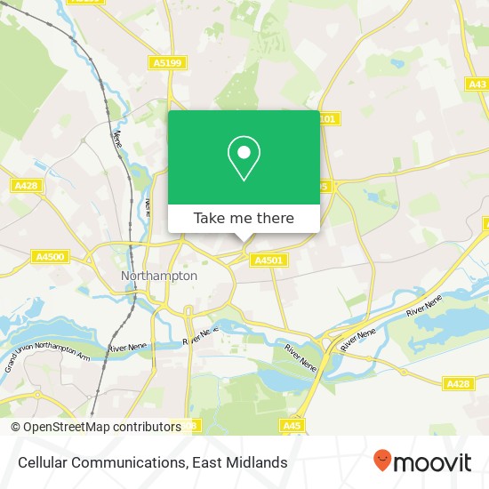 Cellular Communications map