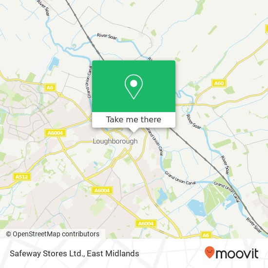 Safeway Stores Ltd. map