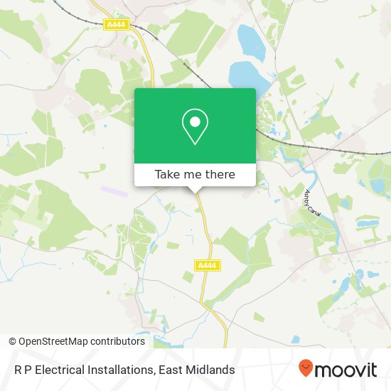 R P Electrical Installations map