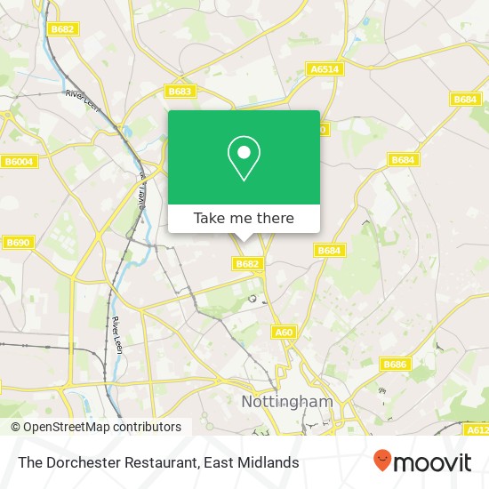 The Dorchester Restaurant map