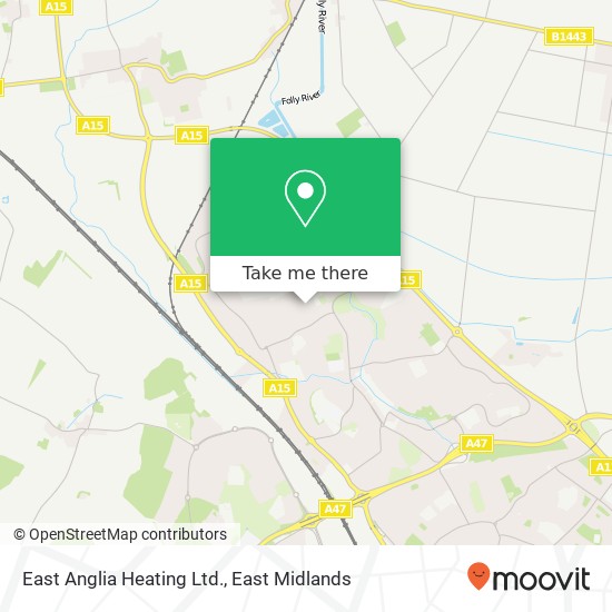 East Anglia Heating Ltd. map